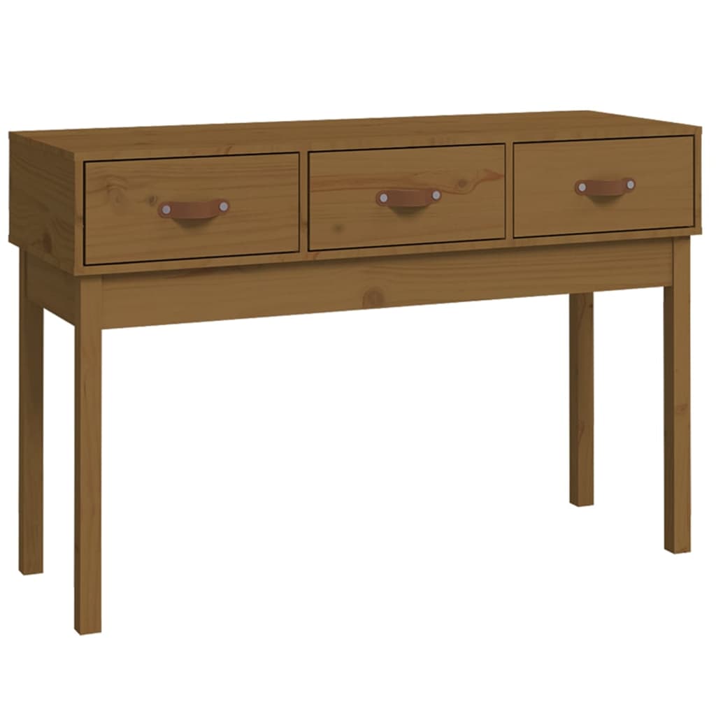 Konsollbord Honningbrun 114X40X75 Cm Heltre Furu