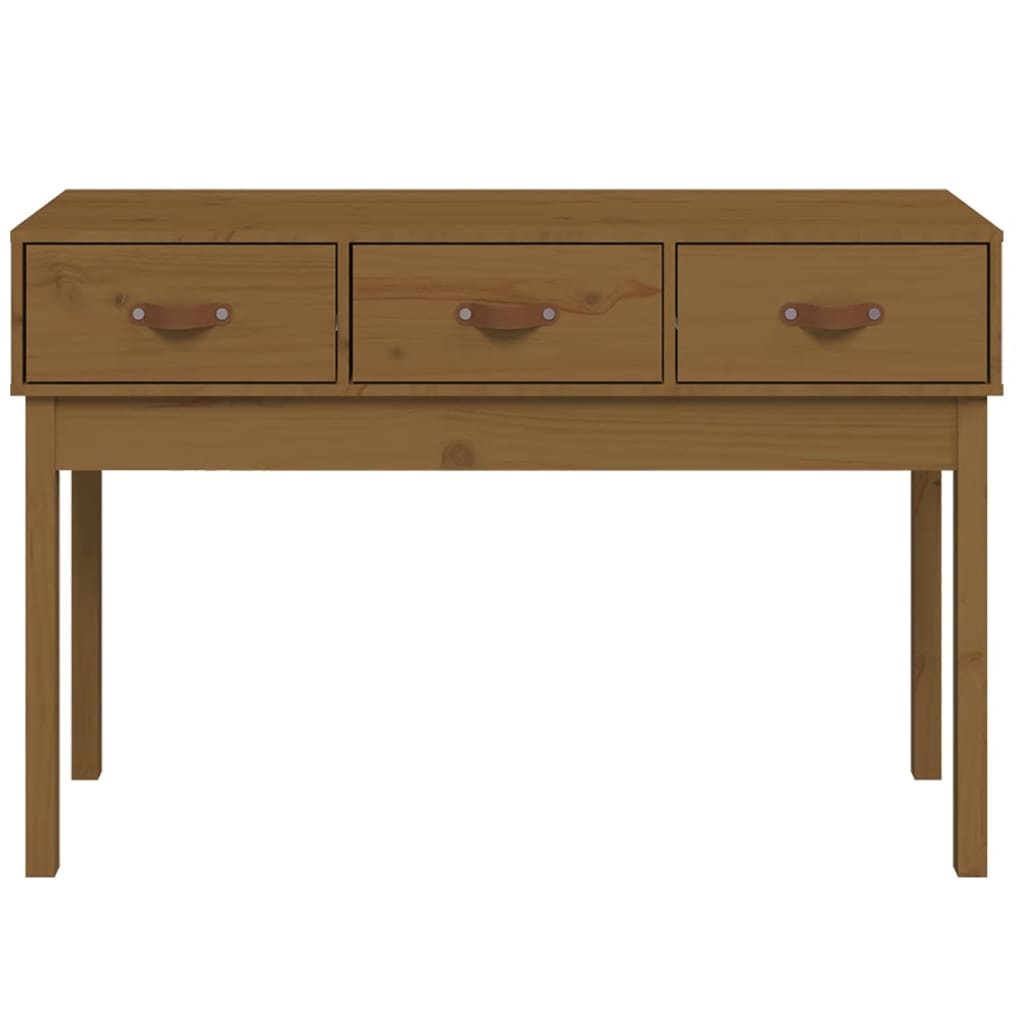 Konsollbord Honningbrun 114X40X75 Cm Heltre Furu