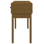 Konsollbord Honningbrun 114X40X75 Cm Heltre Furu