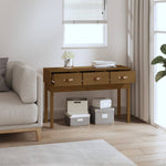 Konsollbord Honningbrun 114X40X75 Cm Heltre Furu