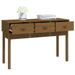 Konsollbord Honningbrun 114X40X75 Cm Heltre Furu