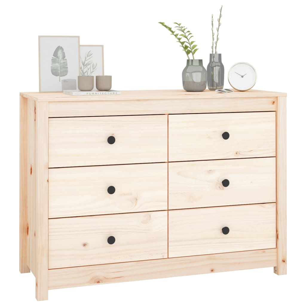 Sideskap 100X40X72 Cm Heltre Furu