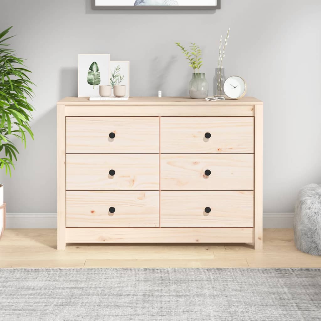 Sideskap 100X40X72 Cm Heltre Furu