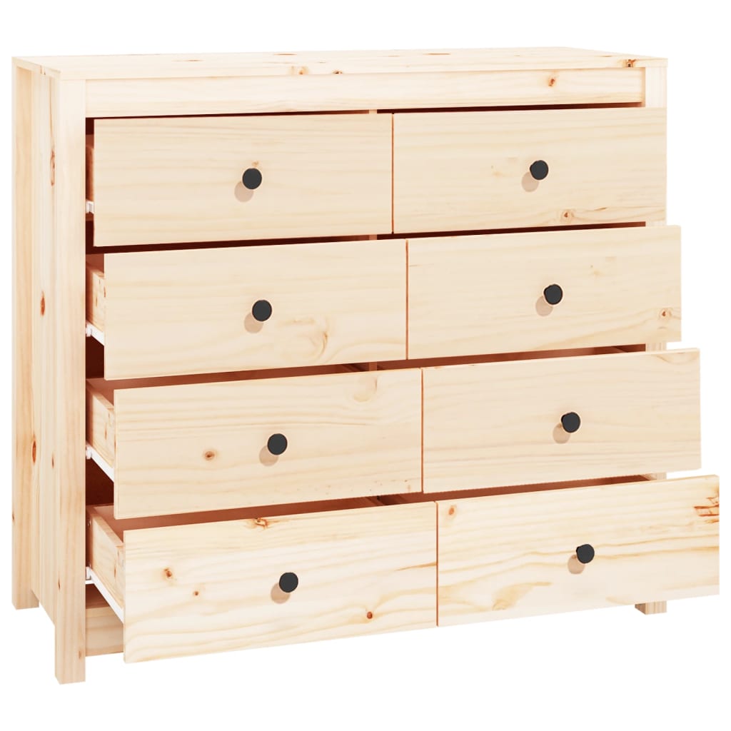 Sideskap 100X40X90 Cm Heltre Furu