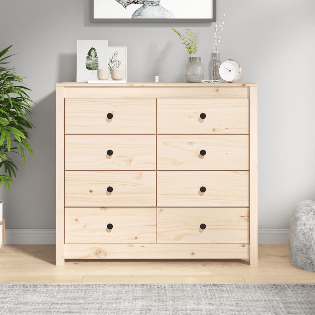 Sideskap 100X40X90 Cm Heltre Furu