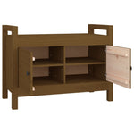 Gangbenk Honningbrun 80X40X60 Cm Heltre Furu