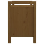 Gangbenk Honningbrun 80X40X60 Cm Heltre Furu