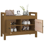 Gangbenk Honningbrun 80X40X60 Cm Heltre Furu