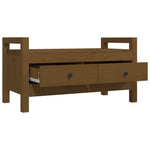 Gangbenk Honningbrun 80X40X43 Cm Heltre Furu