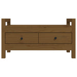 Gangbenk Honningbrun 80X40X43 Cm Heltre Furu