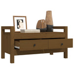 Gangbenk Honningbrun 80X40X43 Cm Heltre Furu