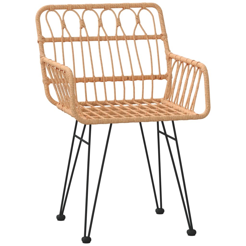 Hagestoler Med Armlener 2 Stk 56X64X80 Cm Pe Rotting