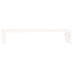 Monitorstativ Hvit 50X27X10 Cm Heltre Furu