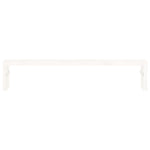 Monitorstativ Hvit 50X27X10 Cm Heltre Furu