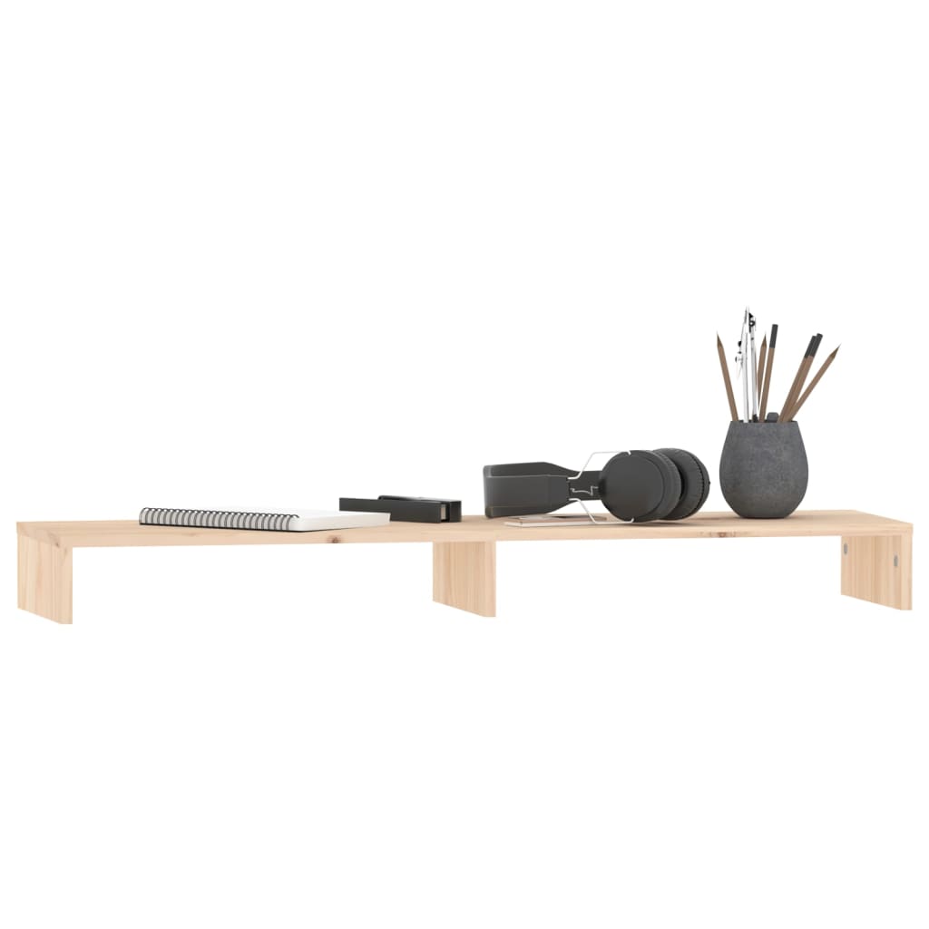Monitorstativ 100X27X10 Cm Heltre Furu