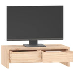 Monitorstativ 50X27X15 Cm Heltre Furu