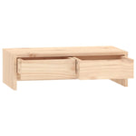 Monitorstativ 50X27X15 Cm Heltre Furu