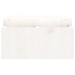 Monitorstativ Hvit 70X27,5X15 Cm Heltre Furu