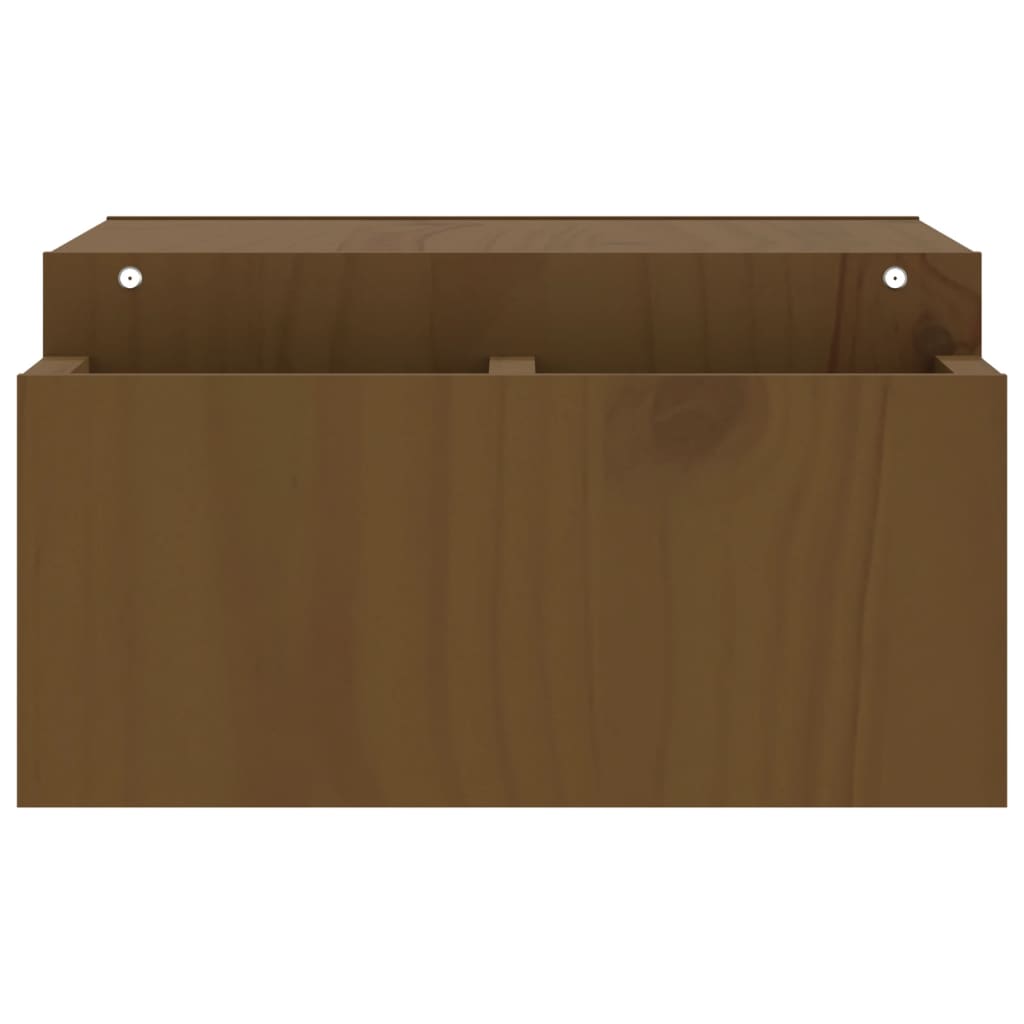 Monitorstativ Honningbrun 70X27,5X15 Cm Heltre Furu