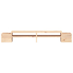 Monitorstativ 100X27,5X15 Cm Heltre Furu