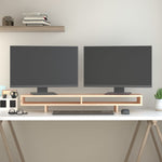 Monitorstativ 100X27X14 Cm Heltre Furu