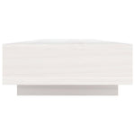 Monitorstativ Hvit 100X27X14 Cm Heltre Furu