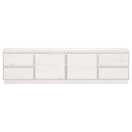 Tv-Benk Hvit 176X37X47,5 Cm Heltre Furu