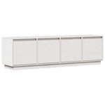Tv-Benk Hvit 156X37X45 Cm Heltre Furu
