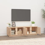 Tv-Benk 140X40X40 Cm Heltre Furu
