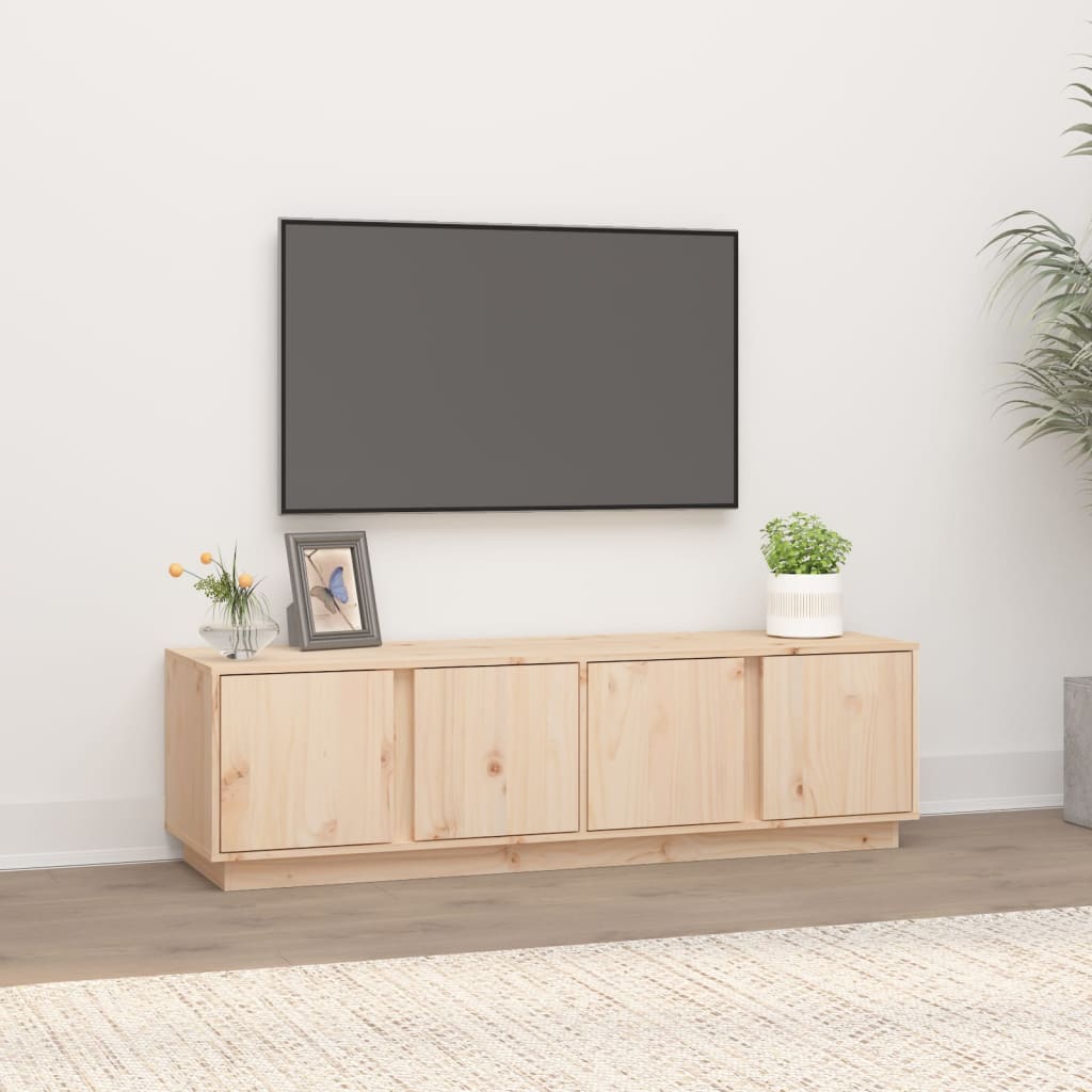 Tv-Benk 140X40X40 Cm Heltre Furu