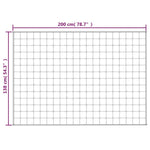 Vektdyne Kremhvit 138X200 Cm 10 Kg Stoff