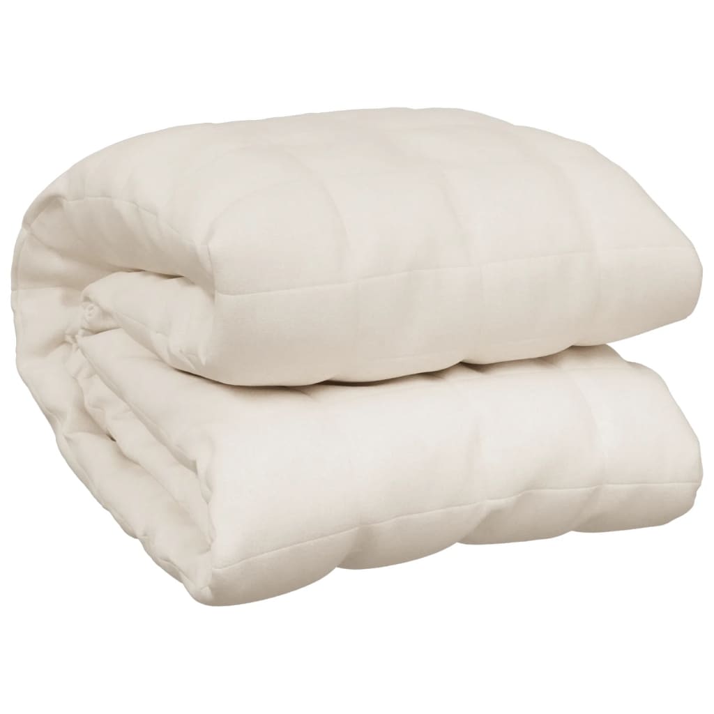 Vektdyne Kremhvit 200X225 Cm 9 Kg Stoff