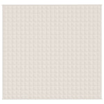 Vektdyne Kremhvit 220X235 Cm 15 Kg Stoff