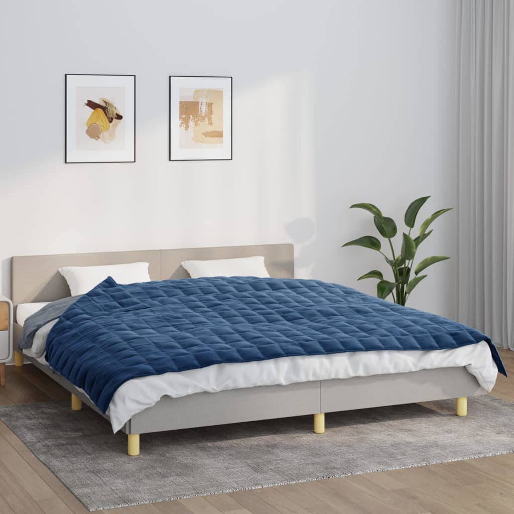 Vektdyne Blå 155X220 Cm 7 Kg Stoff