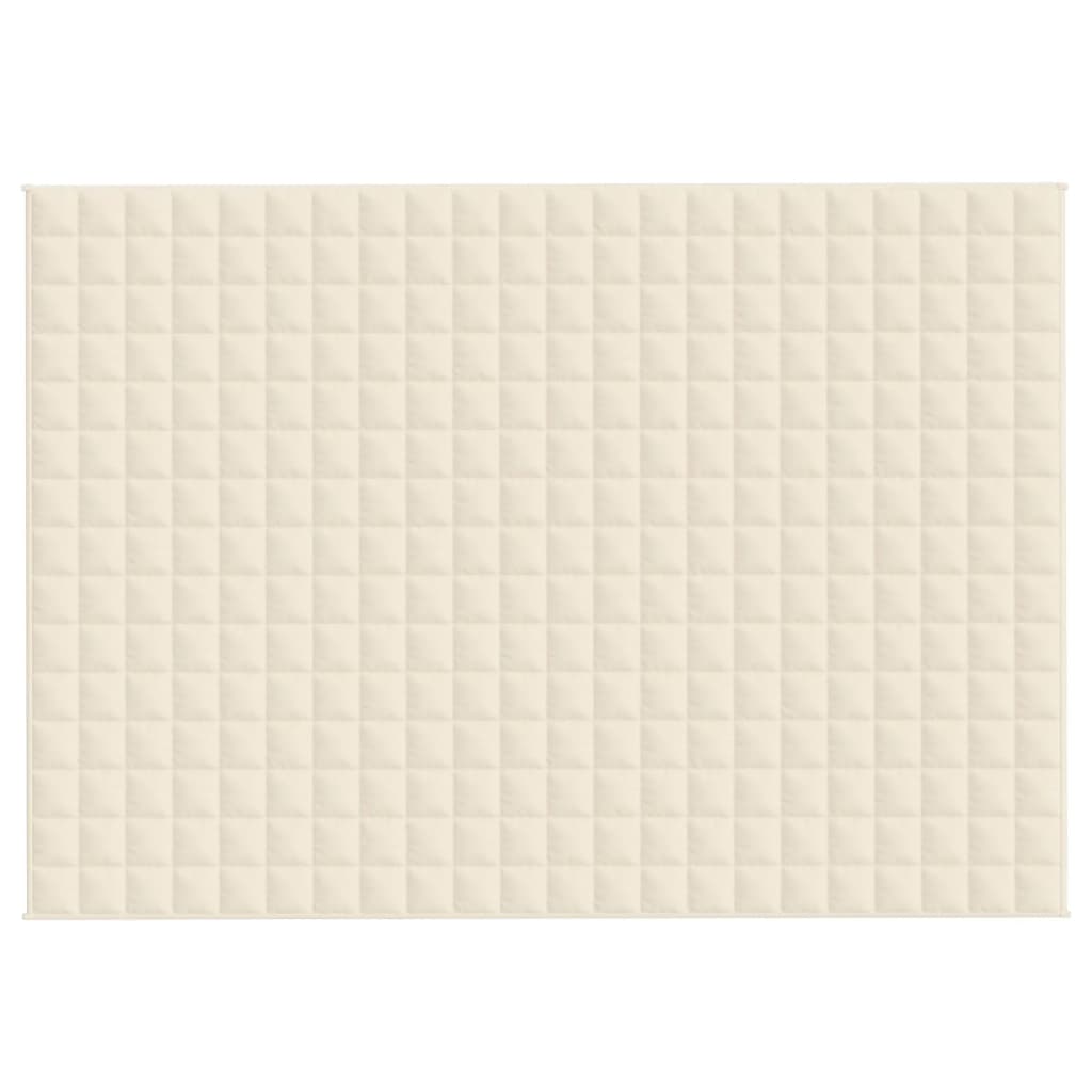 Vektdyne Kremhvit 155X220 Cm 7 Kg Stoff