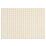 Vektdyne Kremhvit 155X220 Cm 7 Kg Stoff