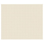 Vektdyne Kremhvit 220X260 Cm 15 Kg Stoff