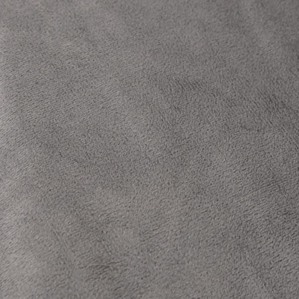 Vektdyne Med Trekk Grå 138X200 Cm 10 Kg Stoff