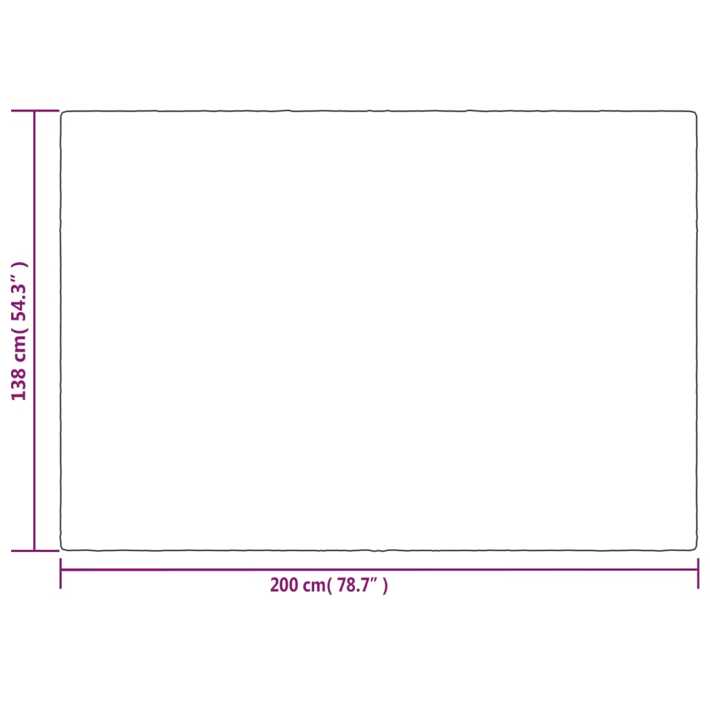 Vektdyne Med Trekk Grå 138X200 Cm 10 Kg Stoff