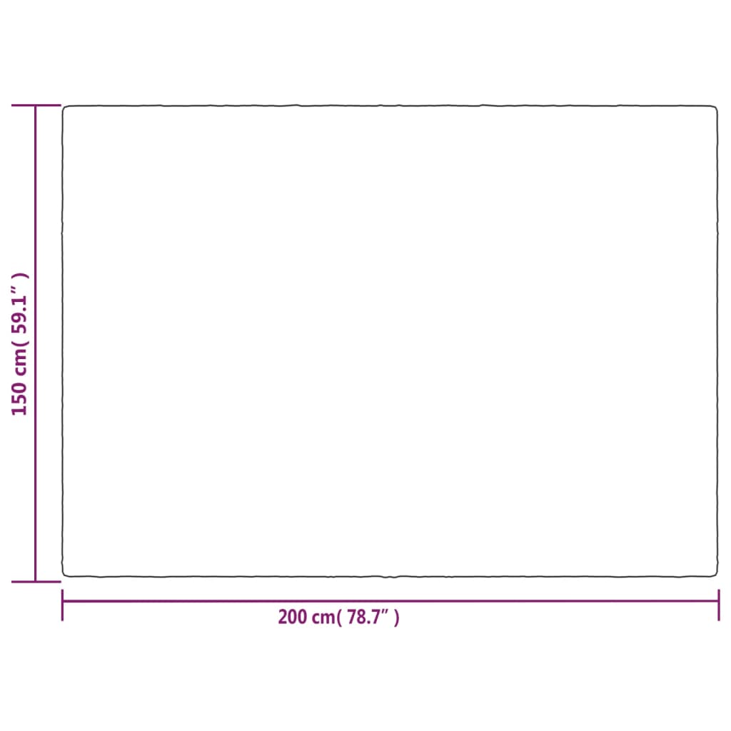 Vektdyne Med Trekk Grå 150X200 Cm 11 Kg Stoff