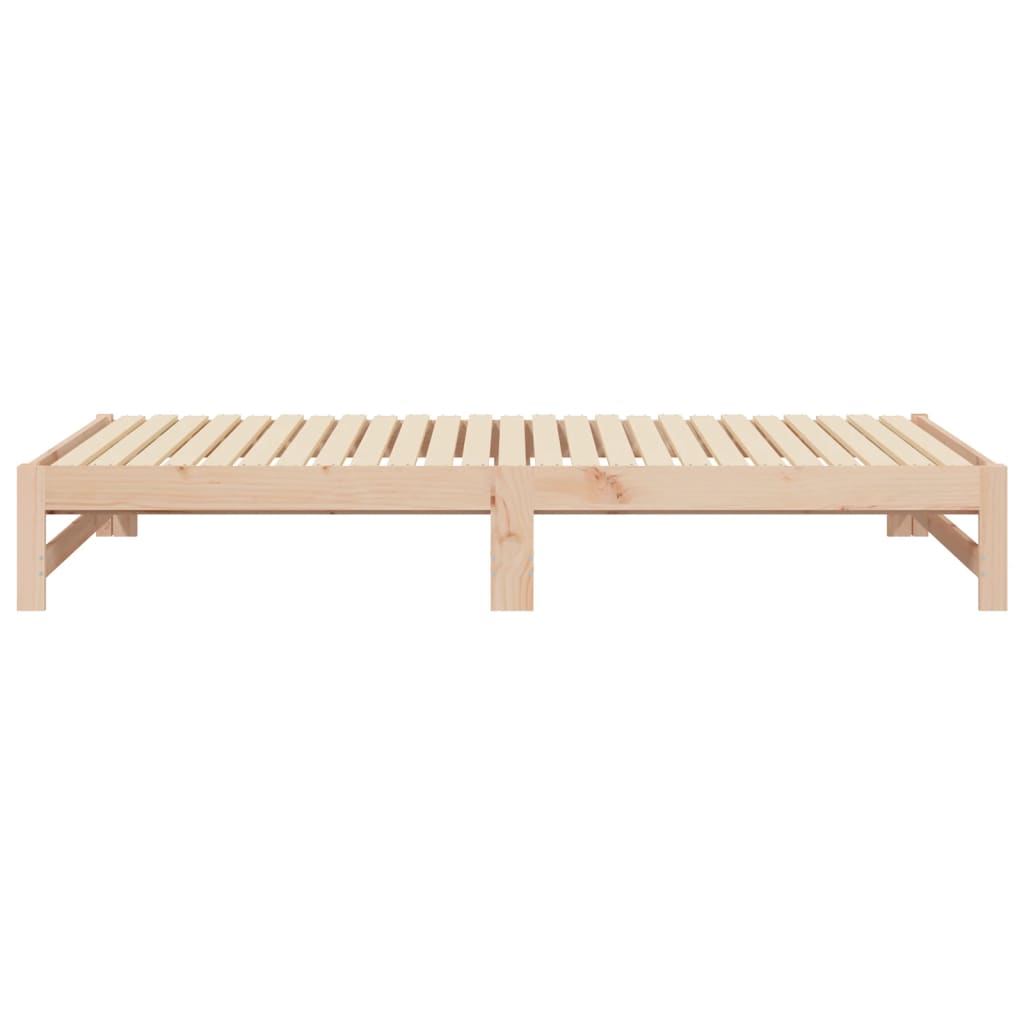 Uttrekkbar Dagseng 2X(100X200) Cm Heltre Furu