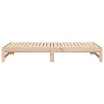 Uttrekkbar Dagseng 2X(100X200) Cm Heltre Furu