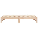 Uttrekkbar Dagseng 2X(90X200) Cm Heltre Furu