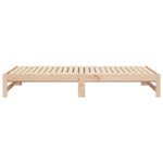 Uttrekkbar Dagseng 2X(80X200) Cm Heltre Furu