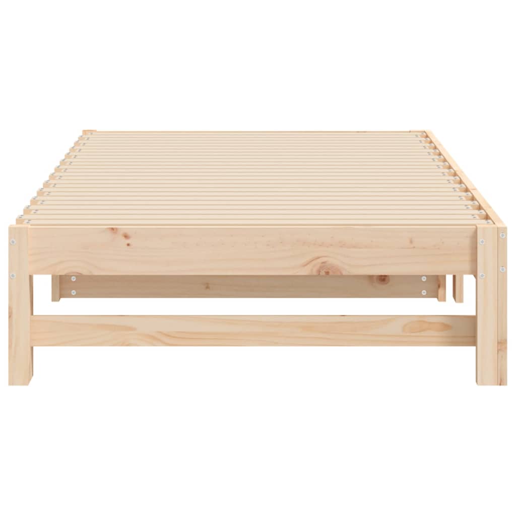 Uttrekkbar Dagseng 2X(90X190) Cm Heltre Furu
