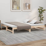 Uttrekkbar Dagseng 2X(90X190) Cm Heltre Furu