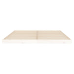 Sengeramme Hvit 160X200 Cm Heltre Furu