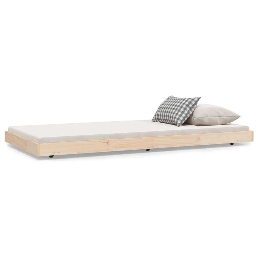 Sengeramme Uten Madrass 90X190 Cm Heltre Furu