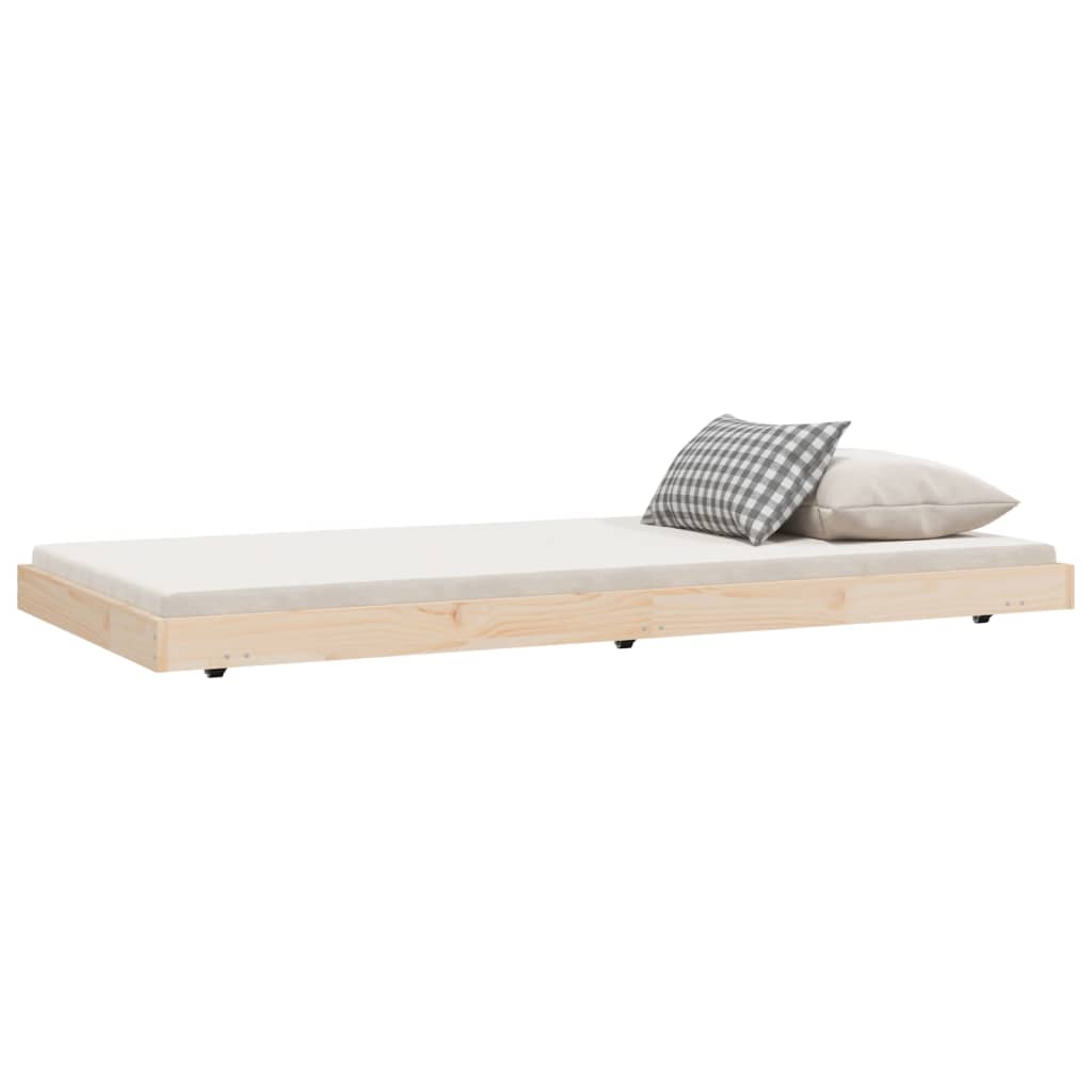 Sengeramme Uten Madrass 90X190 Cm Heltre Furu