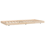 Sengeramme Uten Madrass 90X190 Cm Heltre Furu